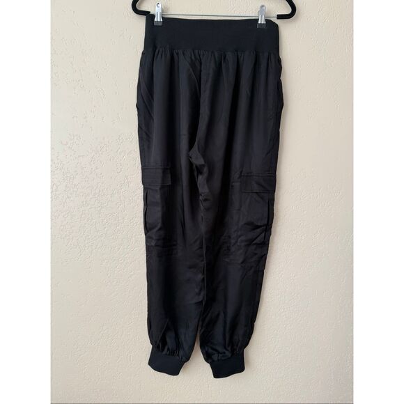 Cinq a Sept Giles Satin Jogger Pants - Picture 6 of 9